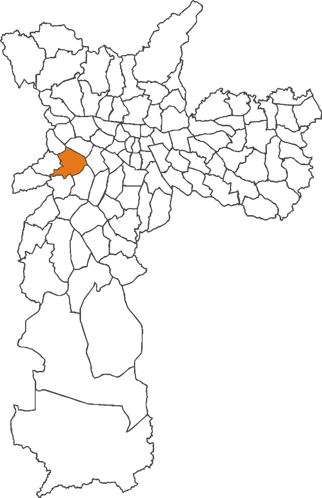 வரைபடம் Butantã மாவட்ட