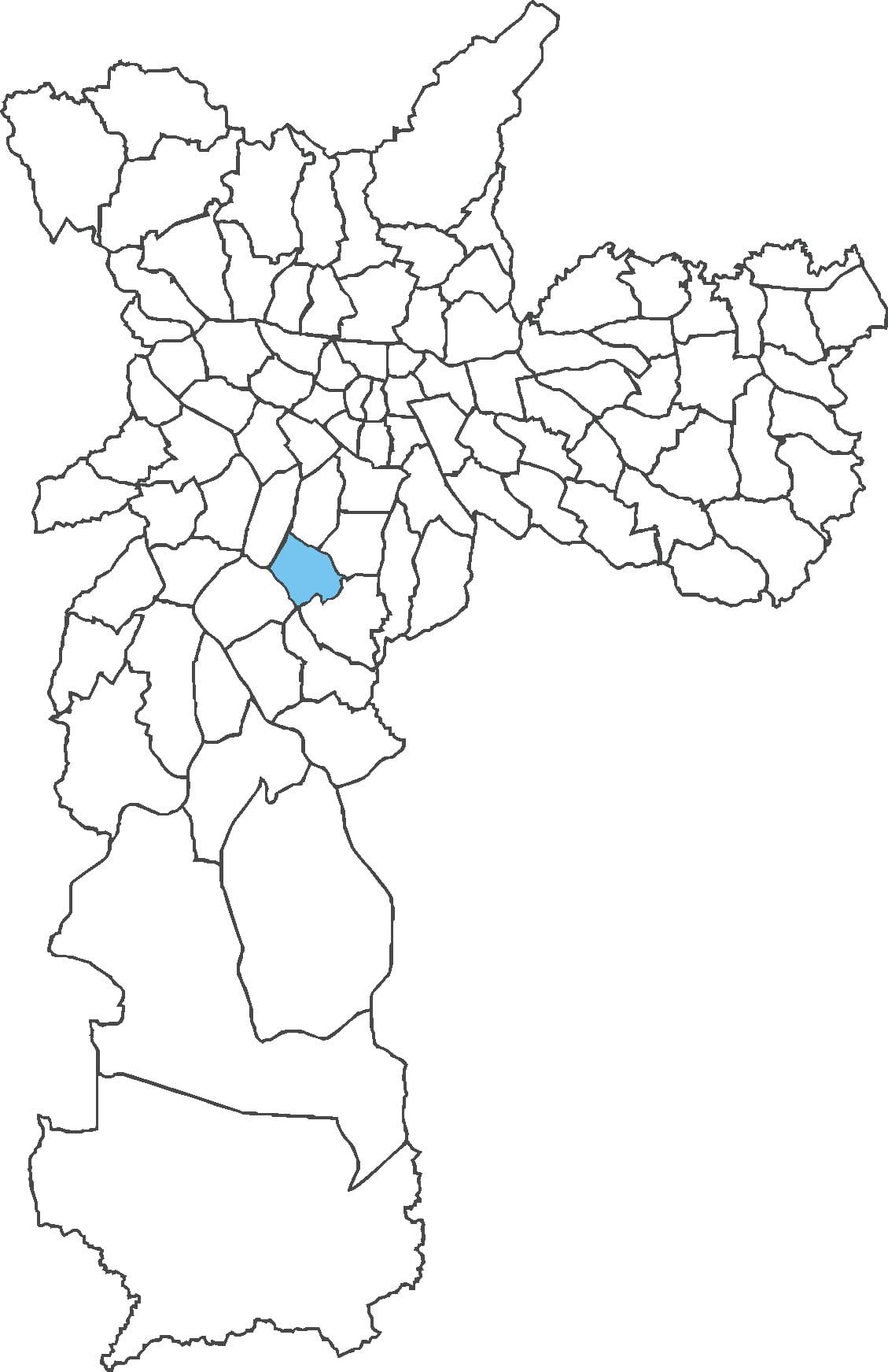 வரைபடம் Campo பேளோ மாவட்ட
