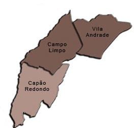 வரைபடம் Campo Limpo சப்-fu