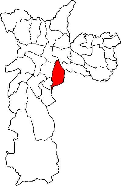 வரைபடம் Ipiranga சப்-fu சாயோ Paulo