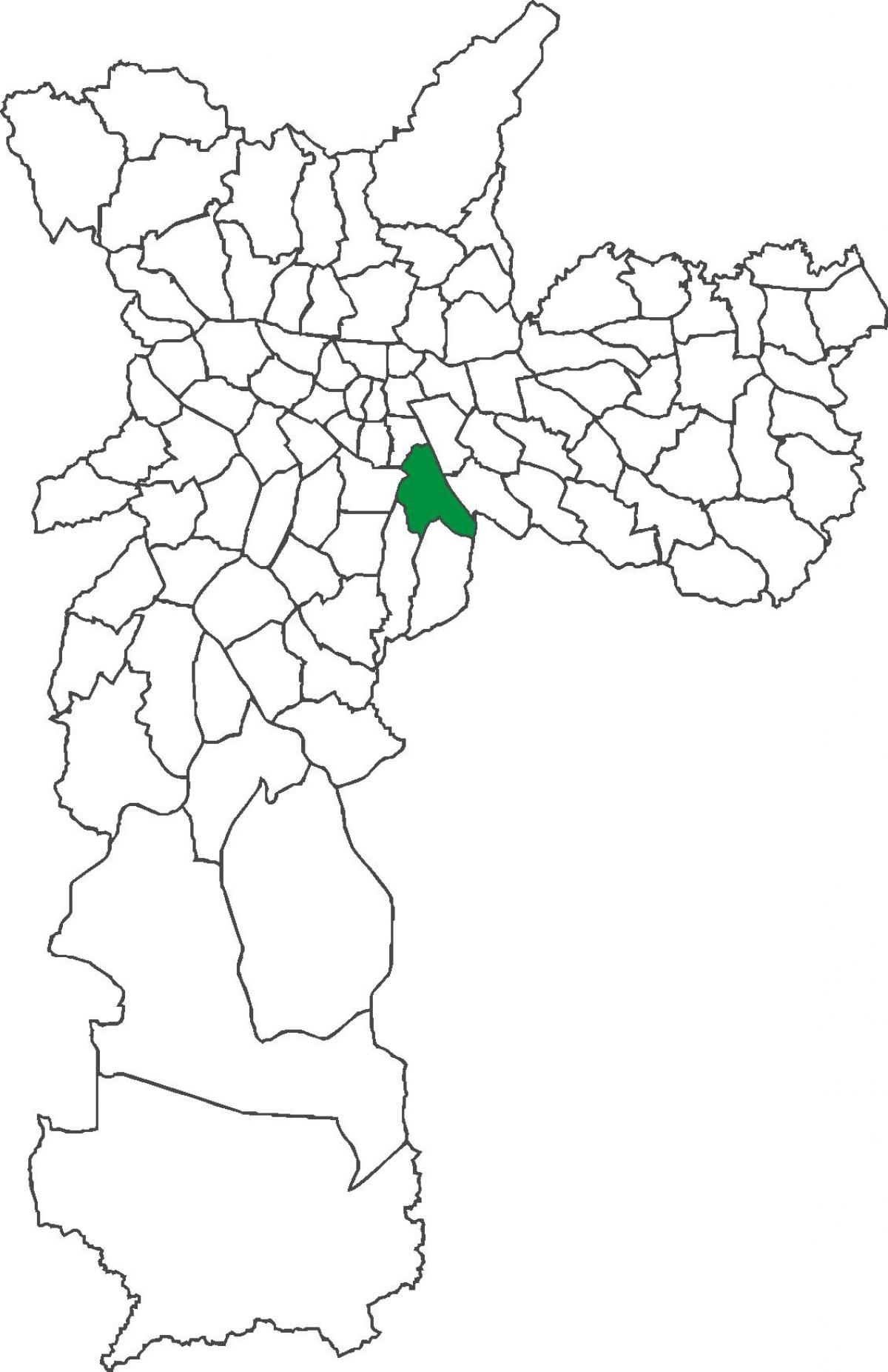 வரைபடம் Ipiranga மாவட்ட