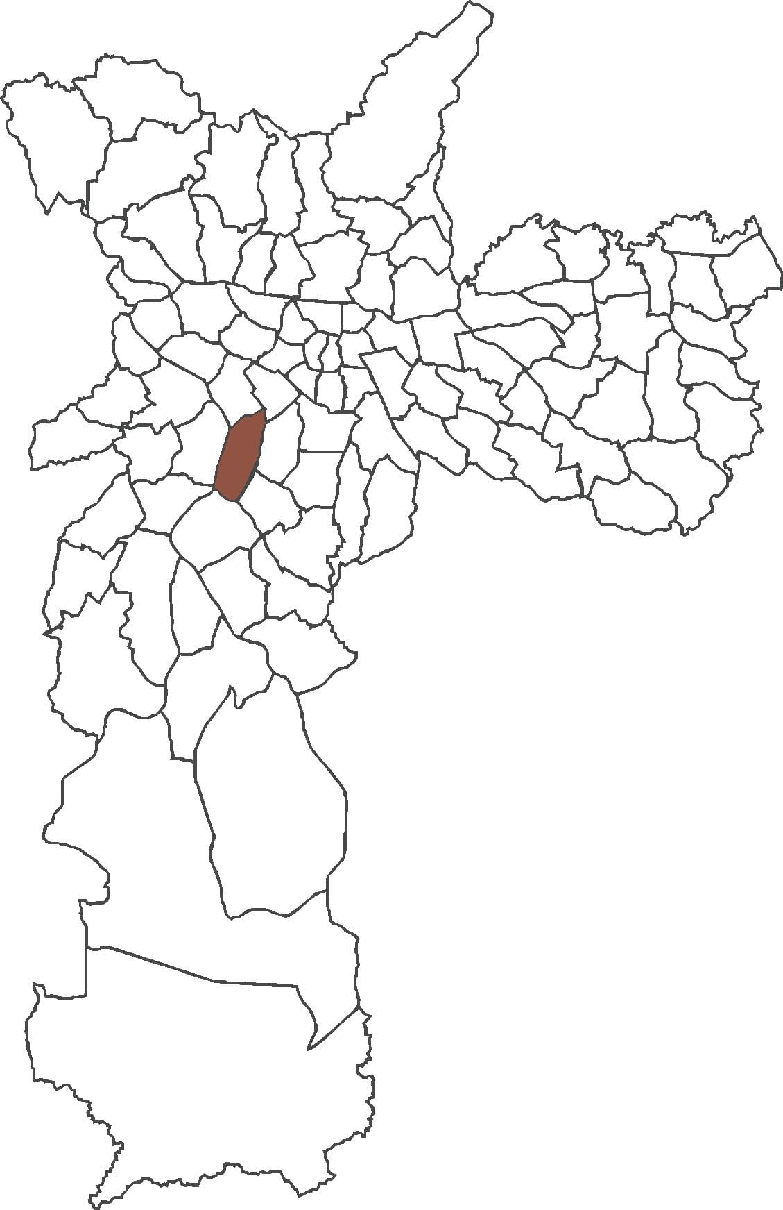 வரைபடம் Itaim பீபீ மாவட்ட