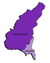 வரைபடம் Jaçanã-Tremembé சப்-fu