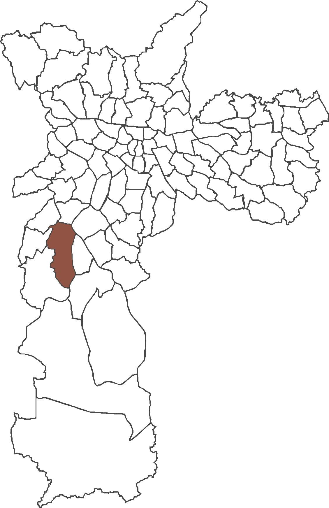 வரைபடம் Jardim சாயோ Luís மாவட்ட