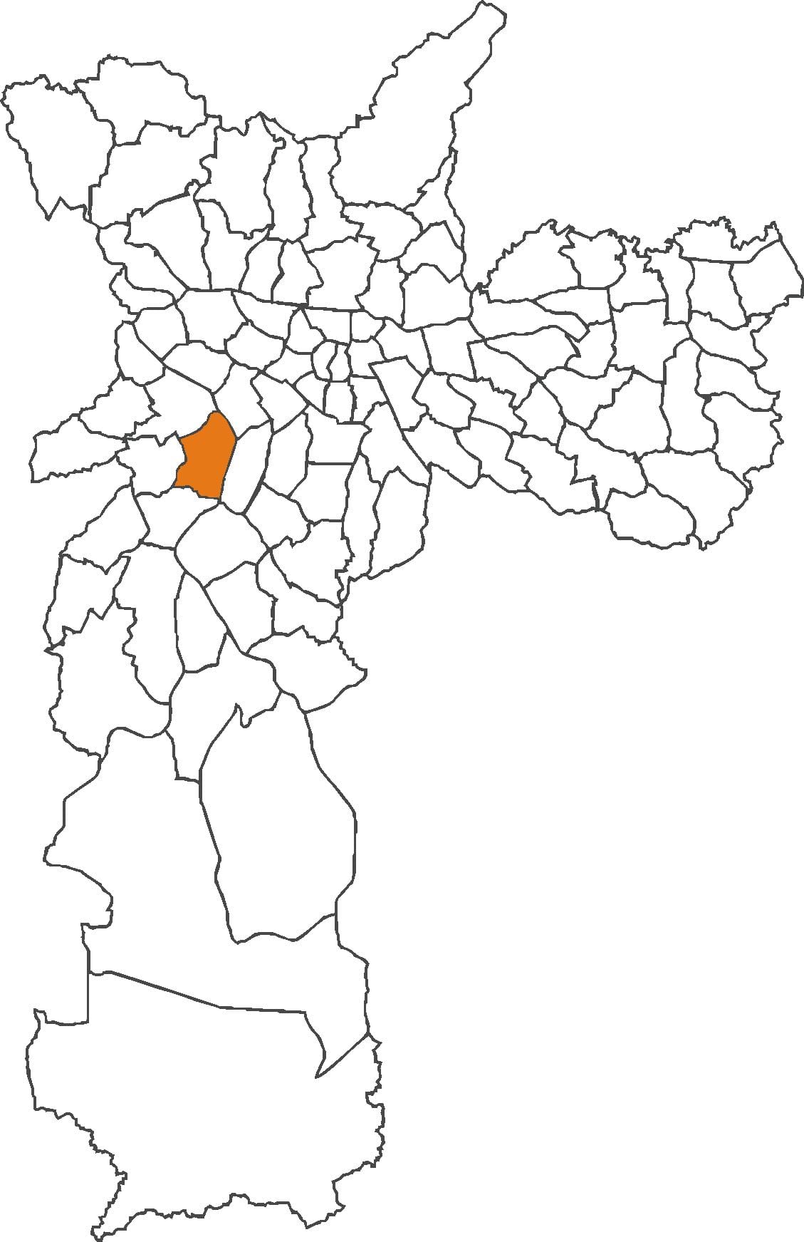 வரைபடம் Morumbi மாவட்ட