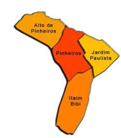 வரைபடம் Pinheiros சப்-fu