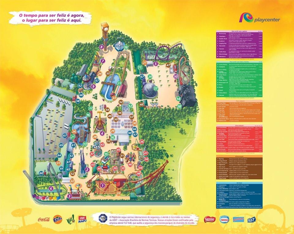 வரைபடம் PlayCenter சாயோ Paulo