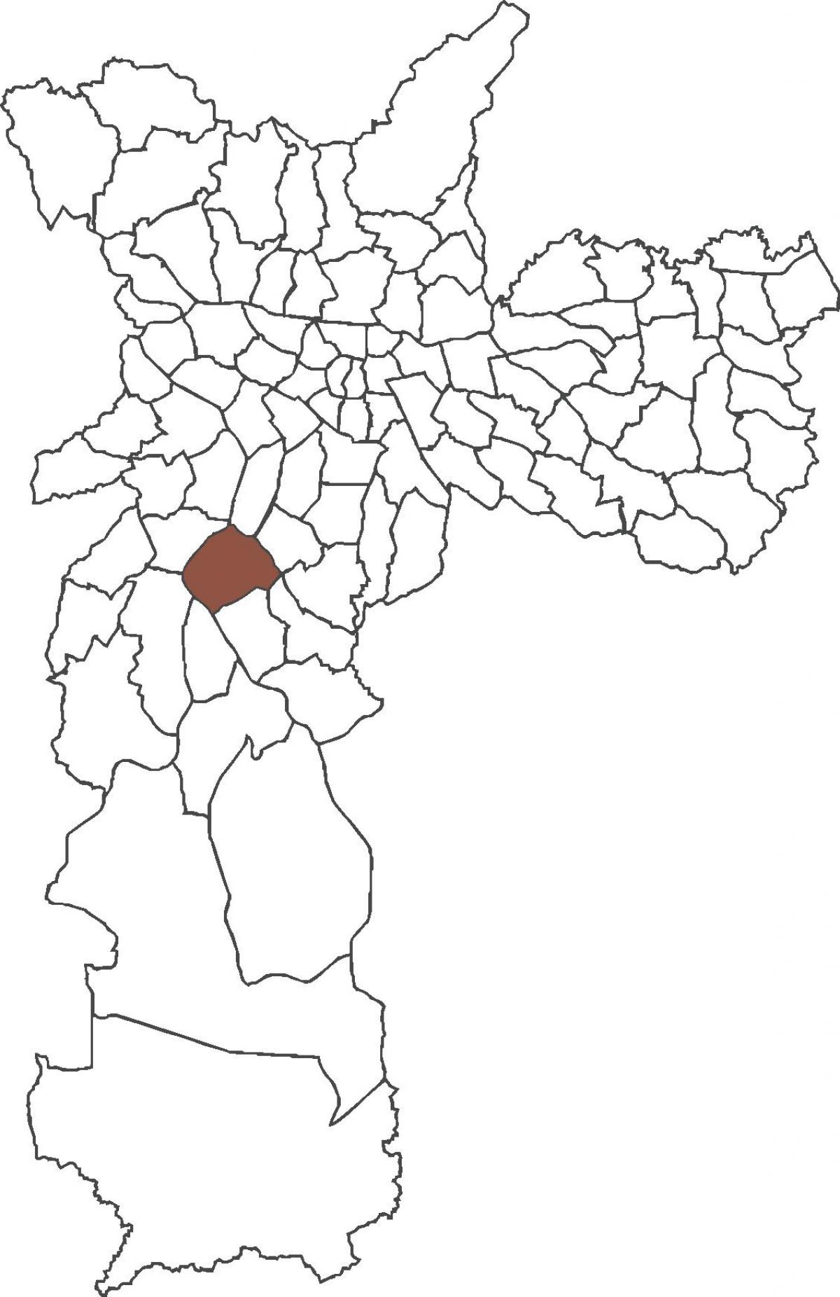 வரைபடம் சந்தோ Amaro மாவட்ட