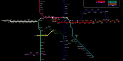 வரைபடம் சாயோ Paulo CPTM மெட்ரோ