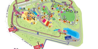 வரைபடம் சாயோ Paulo lollapalooza