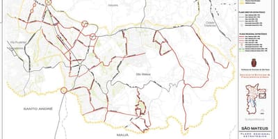 வரைபடம் சாயோ மத்தேயு சாயோ Paulo - சாலைகள்