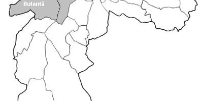 வரைபடம் மண்டலம் Oeste சாயோ Paulo