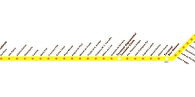 வரைபடம் முனையத்தில் Sacomã Expresso Tiradentes