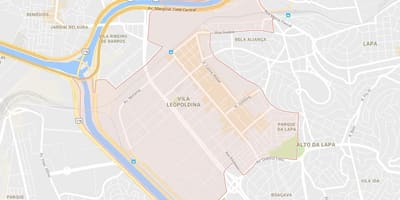 வரைபடம் விழா Leopoldina சாயோ Paulo