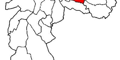 வரைபடம் Aricanduva-Vila பார்மோசா சப்-fu சாயோ Paulo