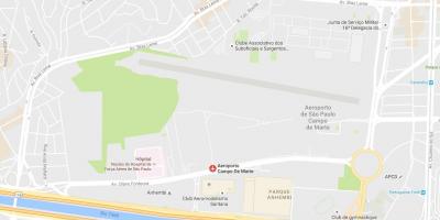 வரைபடம் Campo de மார்தே விமான நிலையம்