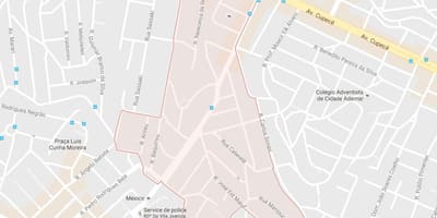 வரைபடம் Cidade Ademar சாயோ Paulo
