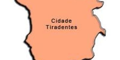வரைபடம் Cidade Tiradentes சப்-fu