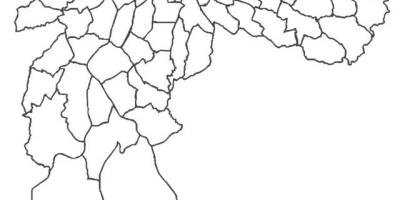 வரைபடம் Guaianases மாவட்ட