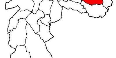 வரைபடம் Itaquera சப்-fu சாயோ Paulo