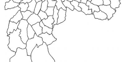வரைபடம் Jaguaré மாவட்ட