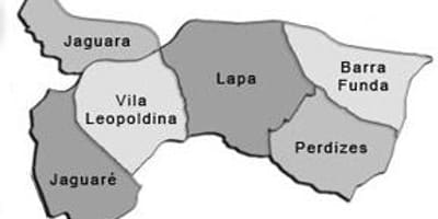 வரைபடம் Lapa சப்-fu