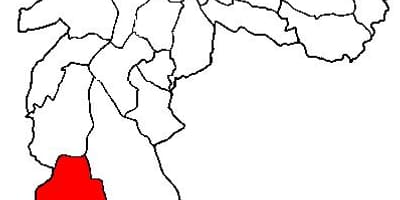 வரைபடம் Parelheiros சப்-fu சாயோ Paulo