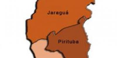 வரைபடம் Pirituba-Jaraguá சப்-fu